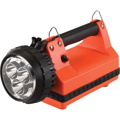 E-Spot&reg; LiteBox&reg; Lantern with Power Failure System, LED, 1500 Lumens, 7 Hrs. Run Time, Rechargeable Batteries, Included Sécurité Médic