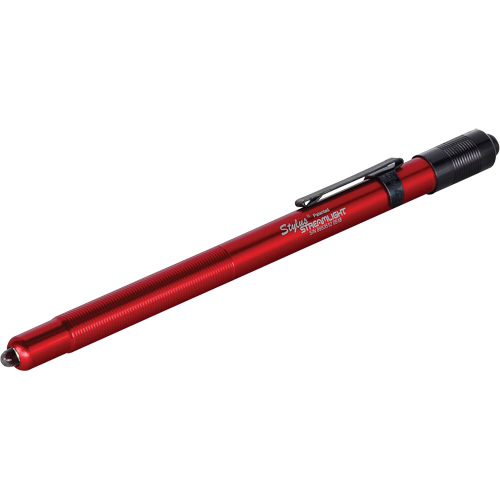 Lampe stylo Stylus, DEL, 11 lumens, Corps en Aluminium, piles AAAA, Compris Sécurité Médic