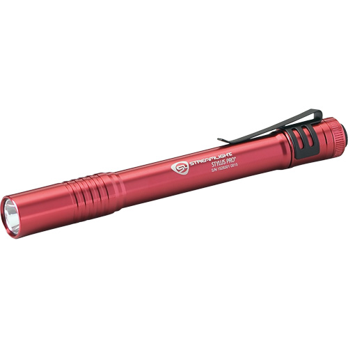 Lampe stylo Stylus Pro, DEL, 100 lumens, Corps en Aluminium, piles AAA, Compris Sécurité Médic