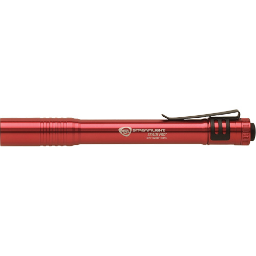 Lampe stylo Stylus Pro, DEL, 100 lumens, Corps en Aluminium, piles AAA, Compris Sécurité Médic