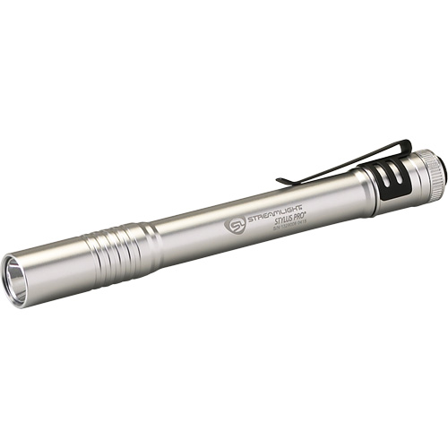 Lampe stylo Stylus Pro, DEL, 100 lumens, Corps en Aluminium, piles AAA, Compris Sécurité Médic