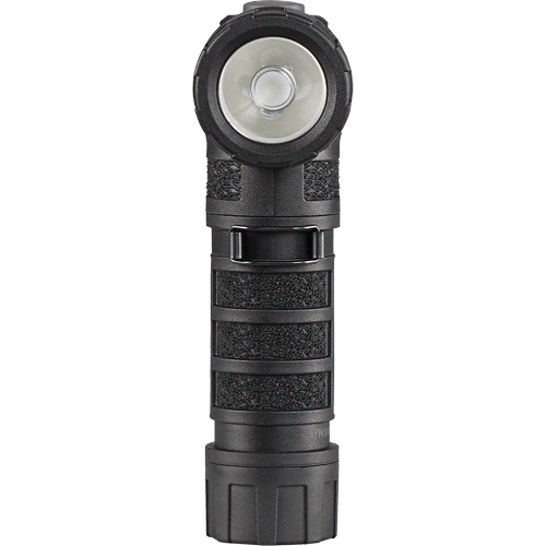 Lampe de poche &agrave; angle droit PolyTac 90 X, DEL, Piles CR123A, Polym&egrave;re Sécurité Médic