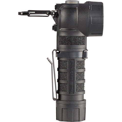 Lampe de poche &agrave; angle droit PolyTac 90 X, DEL, Piles CR123A, Polym&egrave;re Sécurité Médic