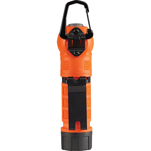 Lampe de poche &agrave; angle droit PolyTac 90 X, DEL, Piles CR123A, Polym&egrave;re Sécurité Médic