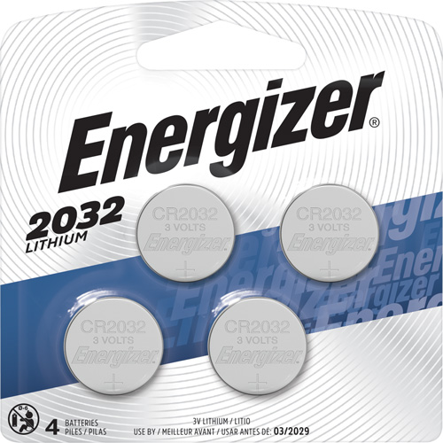 2032 Batteries, 3 V Sécurité Médic