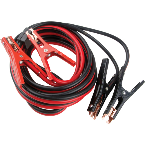 Booster Cables, 4 AWG, 400 Amps, 20' Cable Sécurité Médic