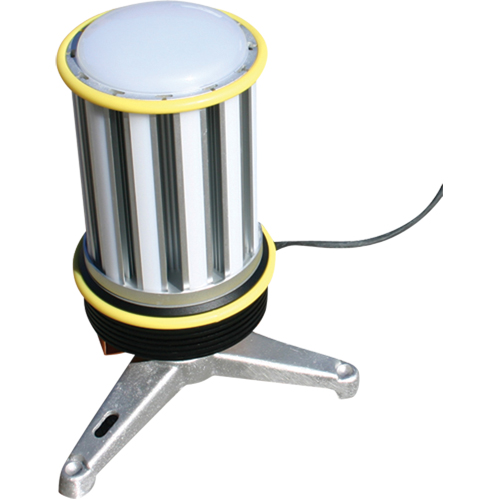 Lampe &agrave; couverture large Beacon 360 avec support pour plancher, DEL, 120 W, 13 000 lumens, Boîtier en Aluminium Sécurité Médic
