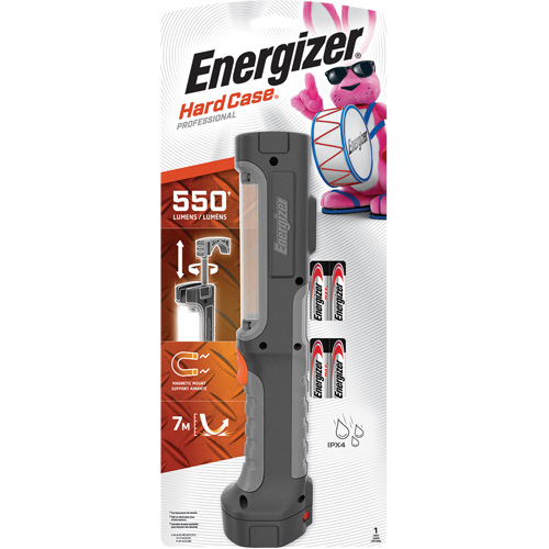 Hard Case&reg; Rugged Work Light, LED, 550 Lumens, AA Batteries Sécurité Médic