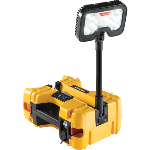 9480 Remote Area Lighting Systems, LED, 41.1 W, 4000 Lumens, Plastic Housing Sécurité Médic