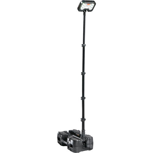 9490 Remote Area Lighting Systems, LED, 53.3 W, 6000 Lumens, Plastic Housing Sécurité Médic