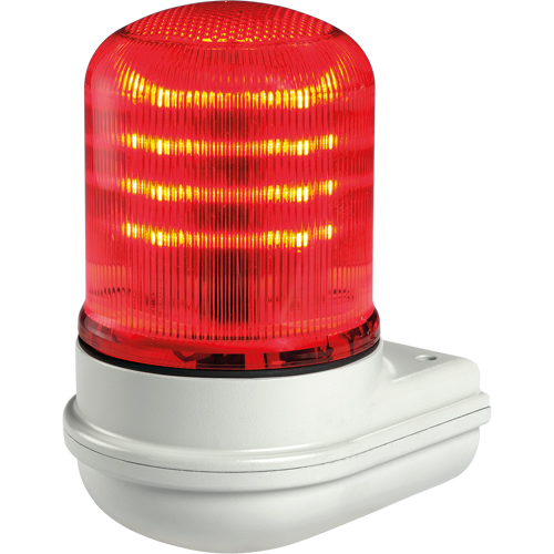 Streamline&reg; Modular Multifunctional LED Beacons, Continuous/Flashing/Rotating, Red Sécurité Médic