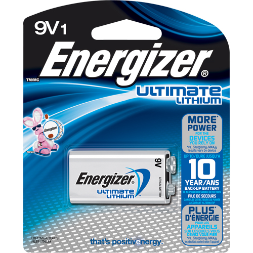 Lithium Batteries, 9 V Sécurité Médic