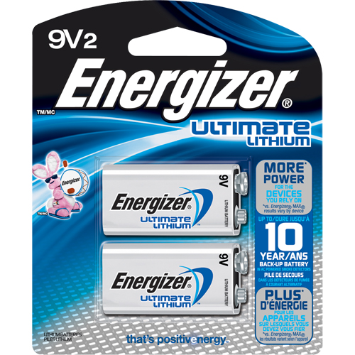Lithium Batteries, 9 V Sécurité Médic
