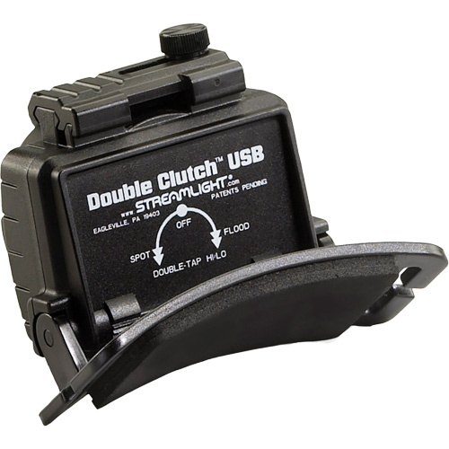 Double Clutch USB Headlamp, LED, 125 Lumens, 3.5 Hrs. Run Time, Rechargeable Batteries Sécurité Médic
