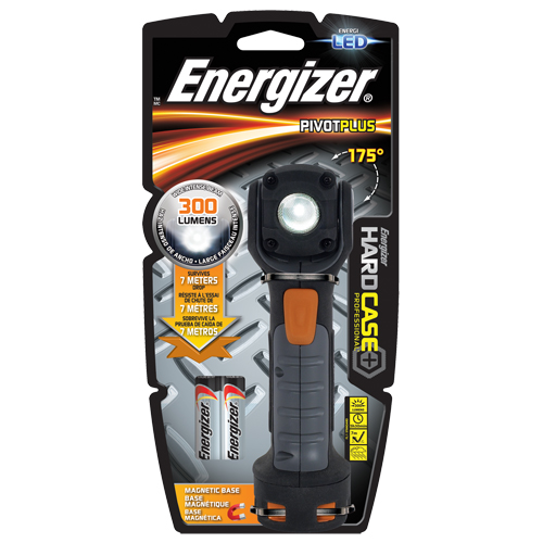 PivotPro Flashlights, LED, 300 Lumens, AA Batteries Sécurité Médic