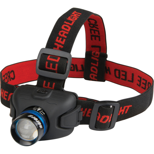 Lampe frontale Cree, DEL, 120 lumens, 6 hres de fonctionnement, piles AAA Sécurité Médic