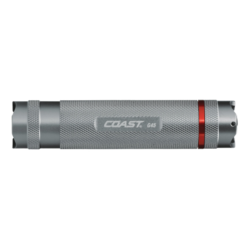 Lampe de poche G45 Coast, DEL, 385 lumens, Piles AAA Sécurité Médic