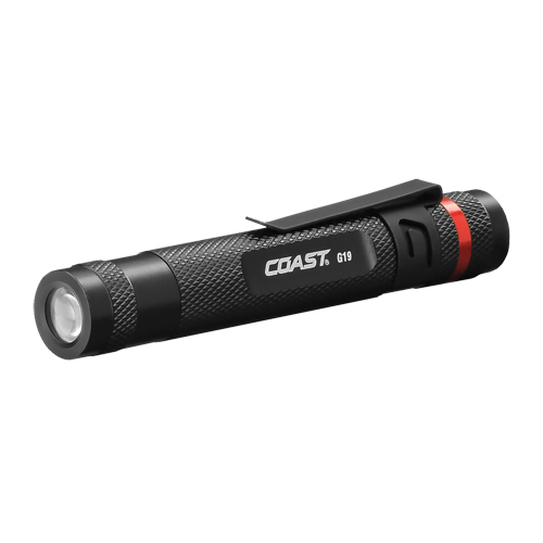 Lampe stylo G19, DEL, Corps en Aluminium, piles AAA, Compris Sécurité Médic