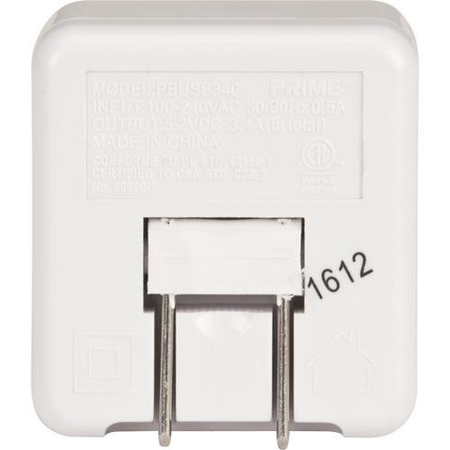 Chargeur USB Prime haute vitesse Sécurité Médic