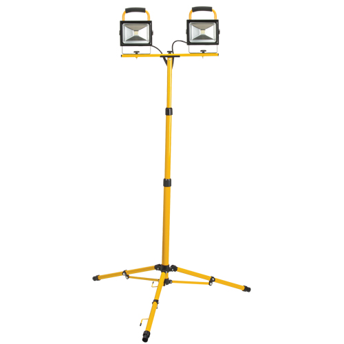 Projecteur double, DEL, 40 W, 4800 lumens, Boîtier en Aluminium Sécurité Médic