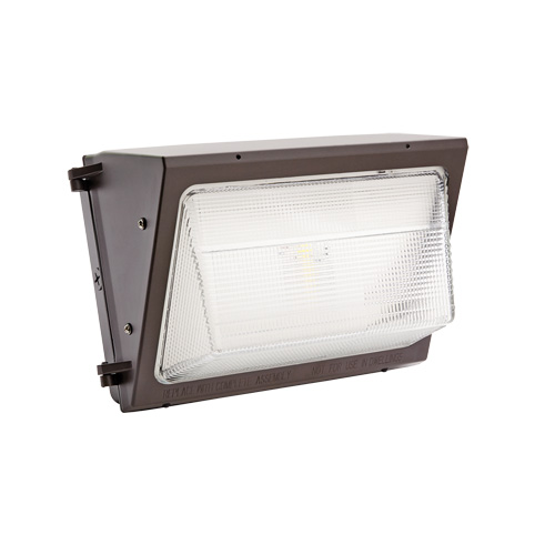 Wall Pack, LED, 120-277 V, 75 W, 9.29" H x 7.13" W x 13.4" D Sécurité Médic