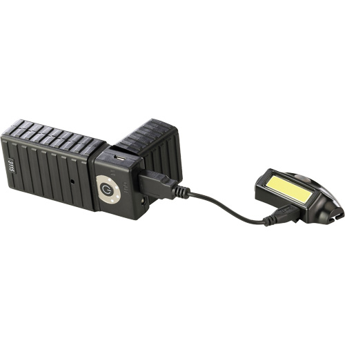 Bandit USB Headlamp, LED, 180 Lumens, 2 Hrs. Run Time, Rechargeable Batteries Sécurité Médic