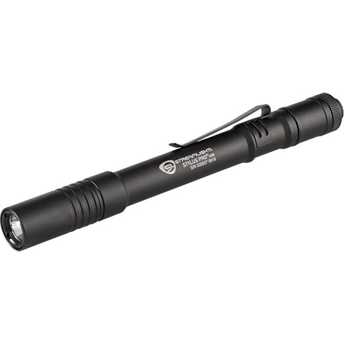 Lampe de poche stylo USB Stylus Pro, DEL, 350 lumens, Corps en Aluminium, piles Rechargeable, Compris Sécurité Médic