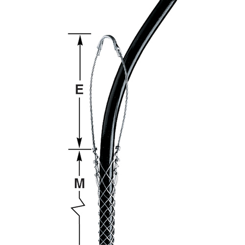 Tire-c&acirc;ble porteur &agrave; œillet simple Sécurité Médic