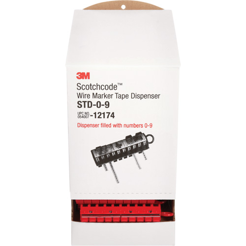 ScotchCode Wire Marker Dispenser Sécurité Médic