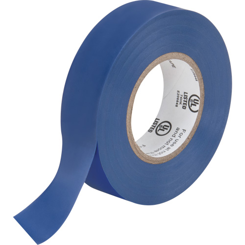 Electrical Tape, 19 mm (3/4") x 18 M (60'), Blue, 7 mils Sécurité Médic