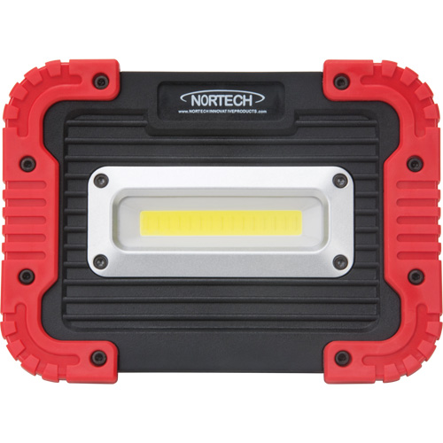 Portable Work Light, LED, 10 W, 1000 Lumens, Plastic Housing Sécurité Médic