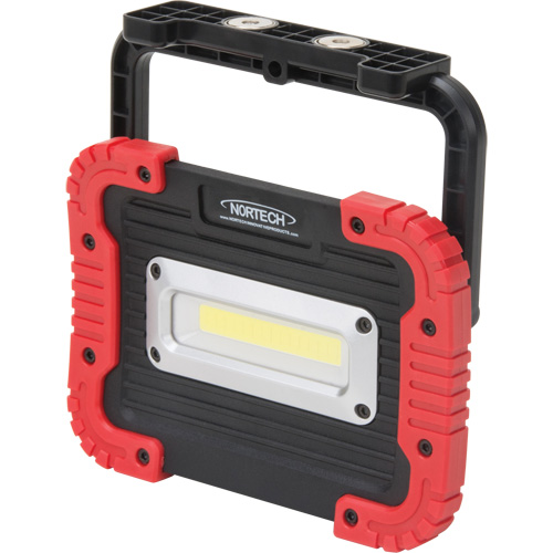 Portable Work Light, LED, 10 W, 1000 Lumens, Plastic Housing Sécurité Médic