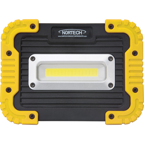 Lampe de travail portative, DEL, 10 W, 1000 lumens, Boîtier en Plastique Sécurité Médic