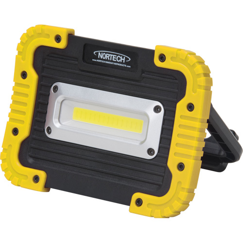 Lampe de travail portative, DEL, 10 W, 1000 lumens, Boîtier en Plastique Sécurité Médic