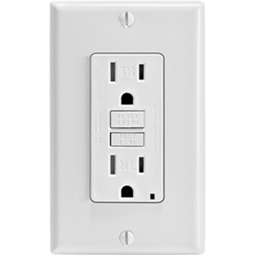 GFCI Decora&reg; Outlet Sécurité Médic