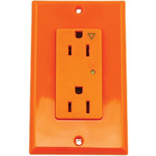 Surge Protective Isolated Decora&reg; Outlet Sécurité Médic