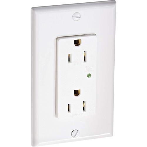 Surge Protective Decora&reg; Outlet Sécurité Médic
