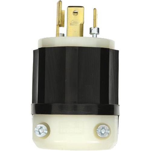 Fiche verrouillable de calibre industriel, Nylon, 30 A, 347 V/600 V, L20-30P Sécurité Médic