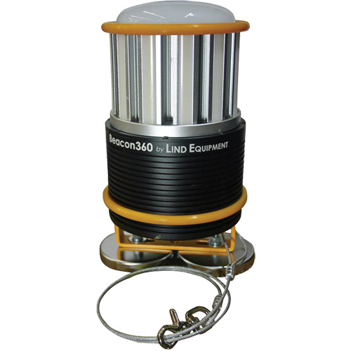 Lampe de travail portative Beacon360 GO avec fixation magn&eacute;tique, DEL, 45 W, 6000 lumens, Boîtier en Aluminium Sécurité Médic