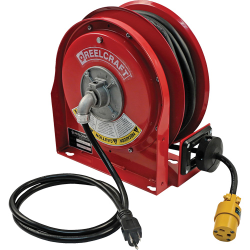 D&eacute;vidoir de cordon compact de qualit&eacute; 3000, 30', SJTO, Calibre de 12, 15 A Sécurité Médic
