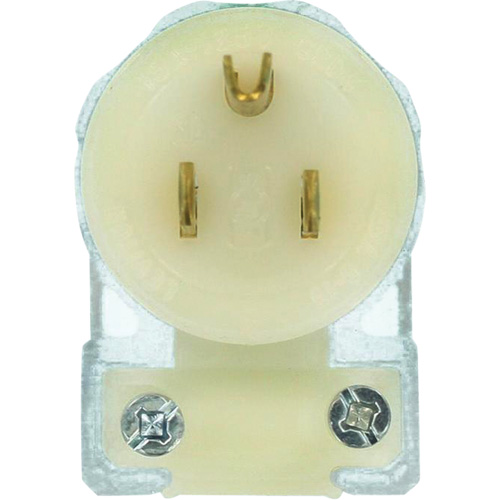 Angled Hospital Grade Extension Plug, Nylon, 15 Amps, 125 V Sécurité Médic