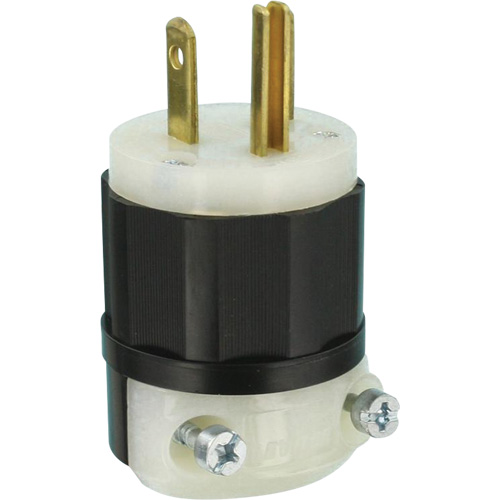 Hospital Grade Extension Plug, Nylon, 20 Amps, 125 V Sécurité Médic