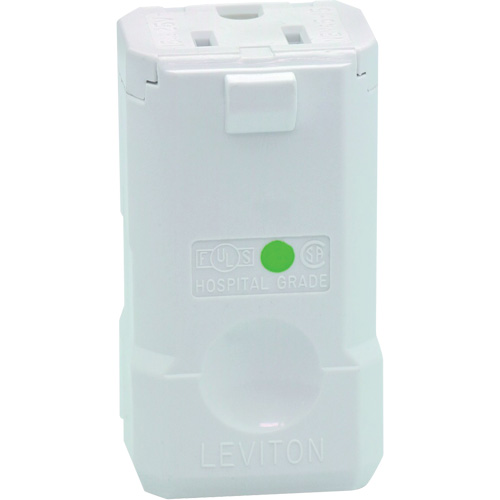 Hospital Grade Plug Connector, 5-15R, Nylon Sécurité Médic