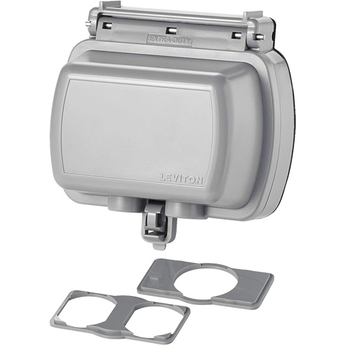 Extra-Duty GFCI & Decora&reg; Wallplate Cover Sécurité Médic