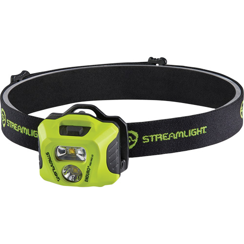 Lampe frontale &agrave; s&eacute;curit&eacute; intrins&egrave;que Enduro Pro HAZ-LO, DEL, 235 lumens, 5 hres de fonctionnement, piles AAA Sécurité Médic