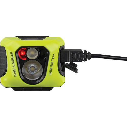 Enduro&reg; Pro Headlamp, LED, 200 Lumens, 6.25 Hrs. Run Time, Rechargeable Batteries Sécurité Médic
