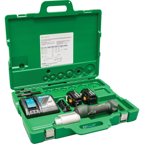Intelli-Punch Battery-Hydraulic Knockout Driver Kit Sécurité Médic