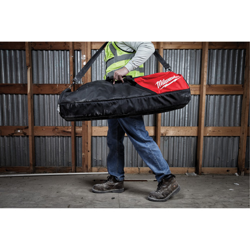 M18 Rocket Tower Light Carry Bag, Ballistic Nylon, 1 Pockets, Black/Red Sécurité Médic