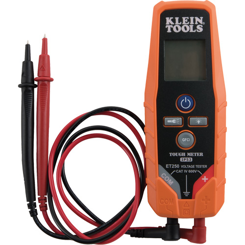 AC/DC Voltage/Continuity Tester Sécurité Médic