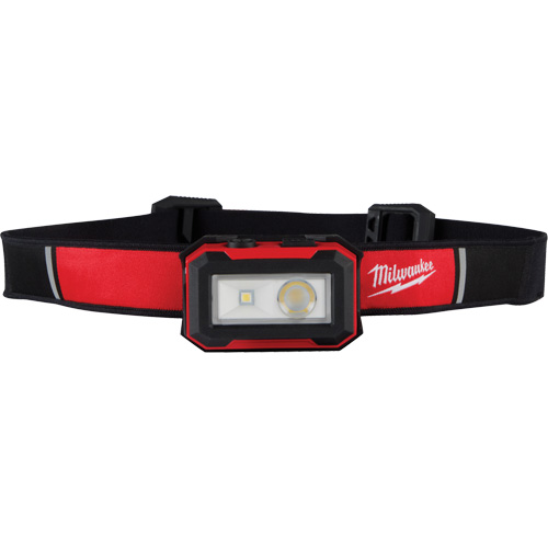 Magnetic Headlamp & Task Light, LED, 450 Lumens, 2.5 Hrs. Run Time, Rechargeable Batteries Sécurité Médic